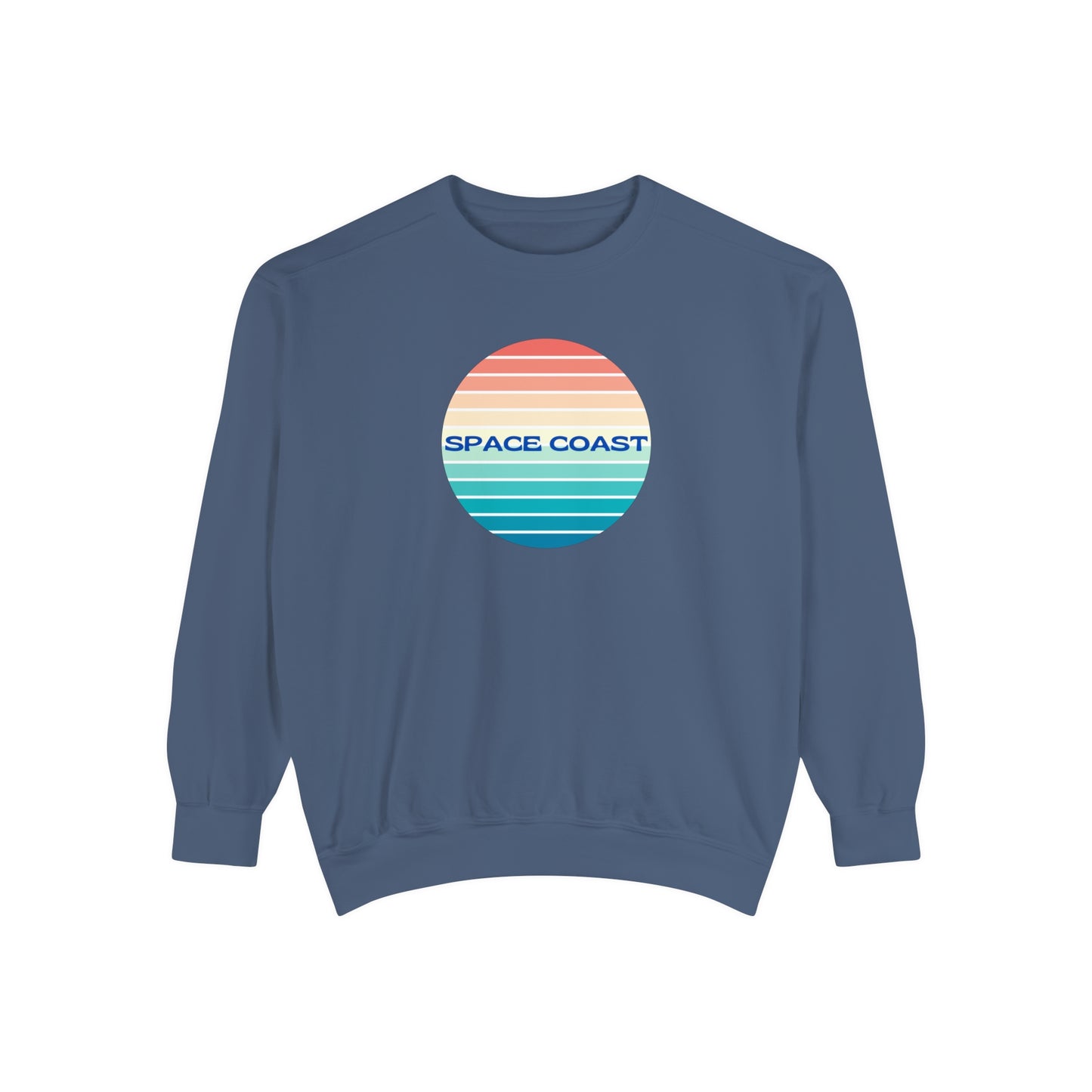 Space Coast Unisex Garment-Dyed Sweatshirt