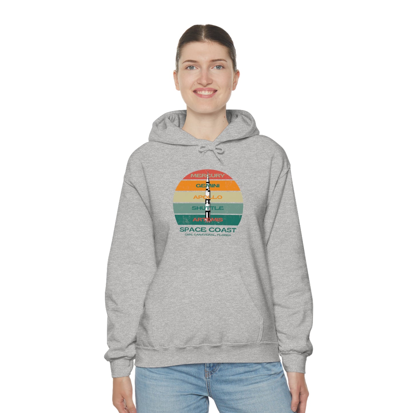 Space Coast NASA Programs Unisex Heavy Blend™ Hooded Sweatshirt