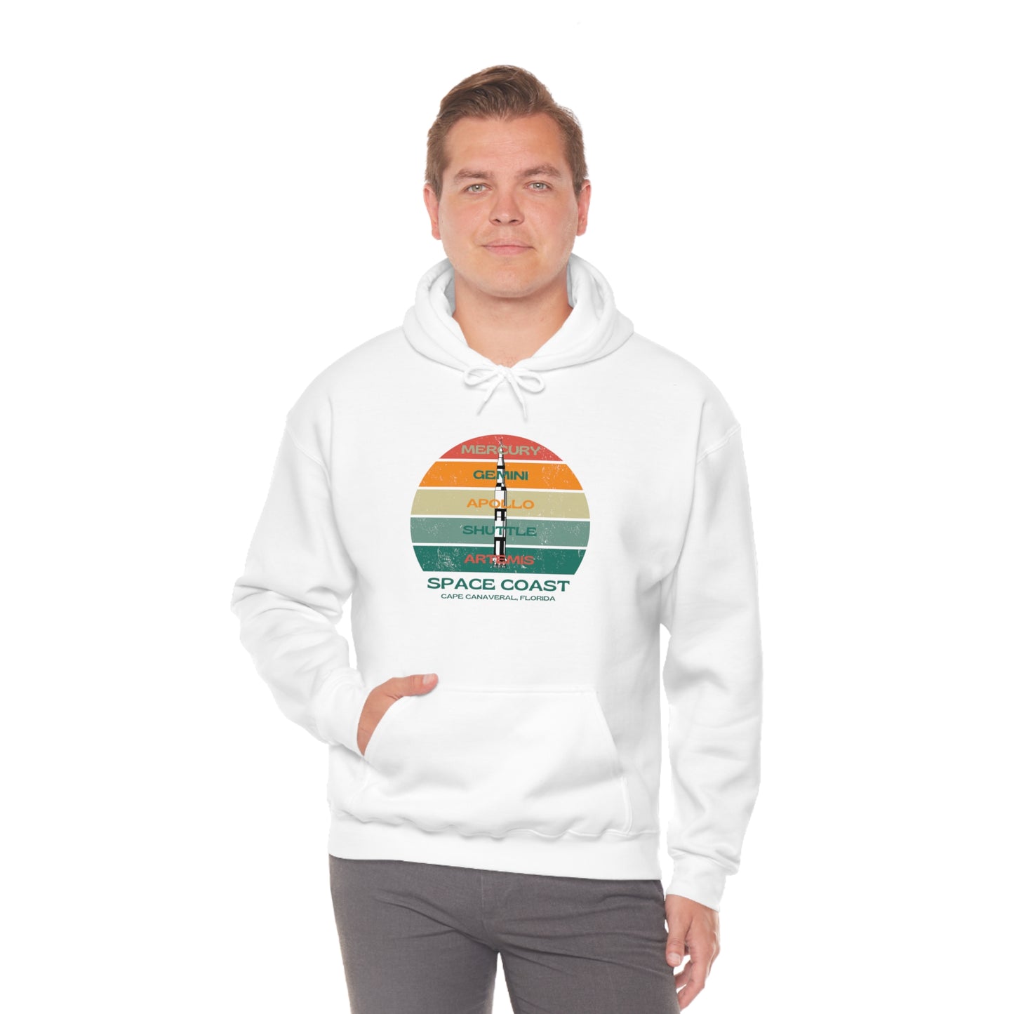 Space Coast NASA Programs Unisex Heavy Blend™ Hooded Sweatshirt