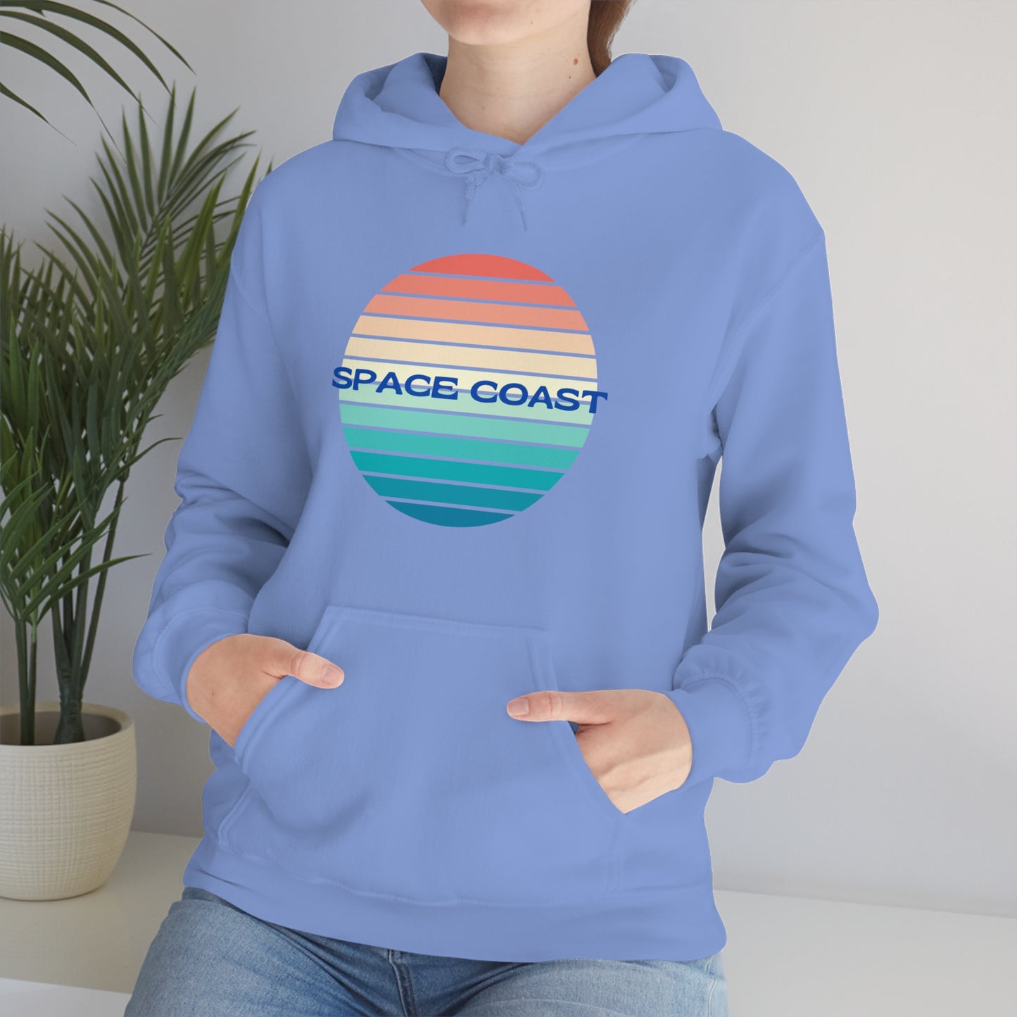 Space Coast Retro Unisex Heavy Blend™ Hooded Sweatshirt