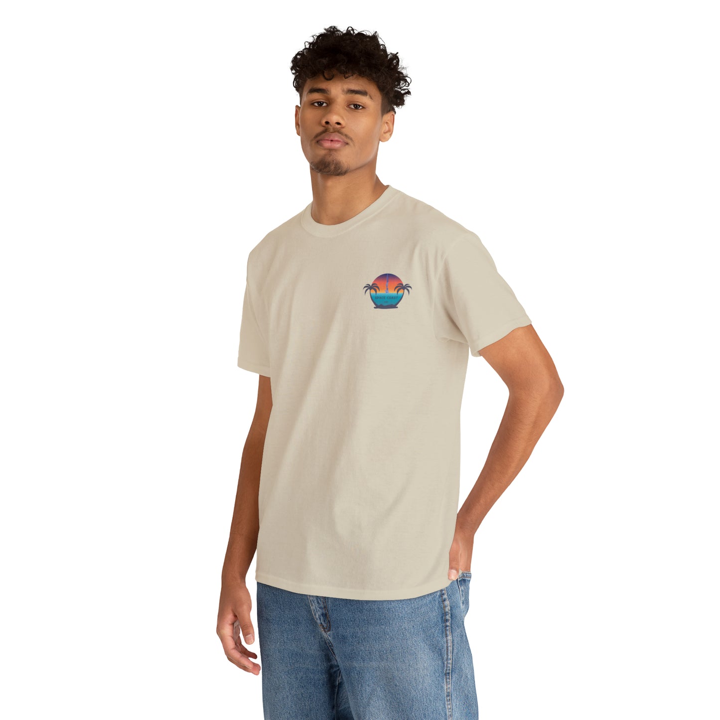 Space Coast Con Trail Unisex Heavy Cotton Tee