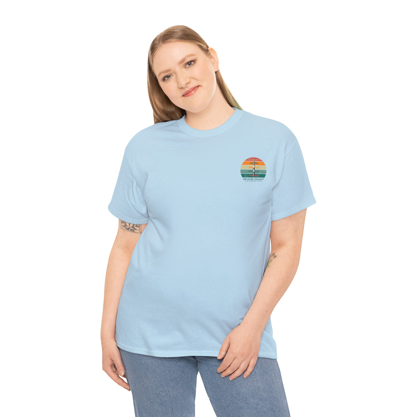 Cape Canaveral Nasa Program's Shirt Unisex Heavy Cotton Tee