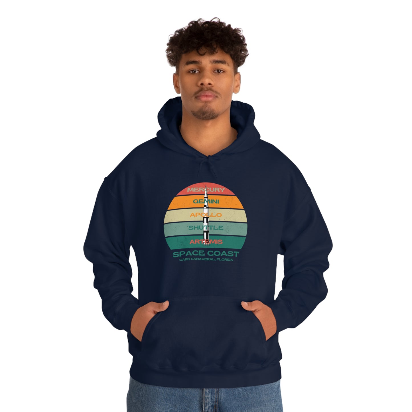 Space Coast NASA Programs Unisex Heavy Blend™ Hooded Sweatshirt