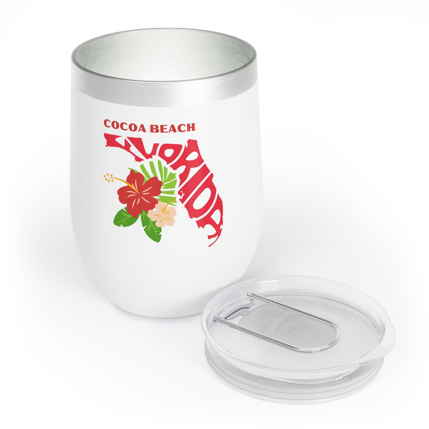 Cocoa Beach Chill Wine Tumbler