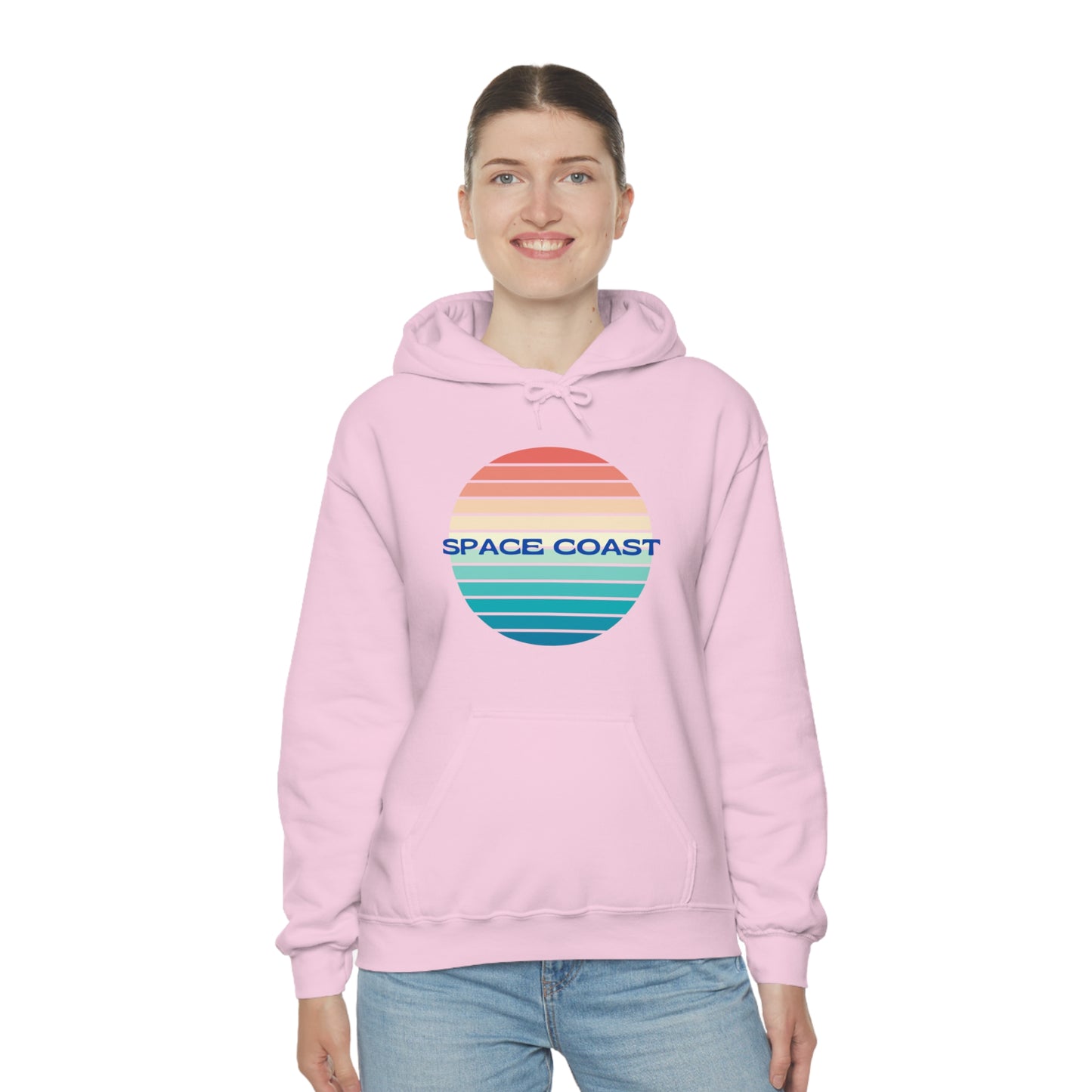 Space Coast Retro Unisex Heavy Blend™ Hooded Sweatshirt