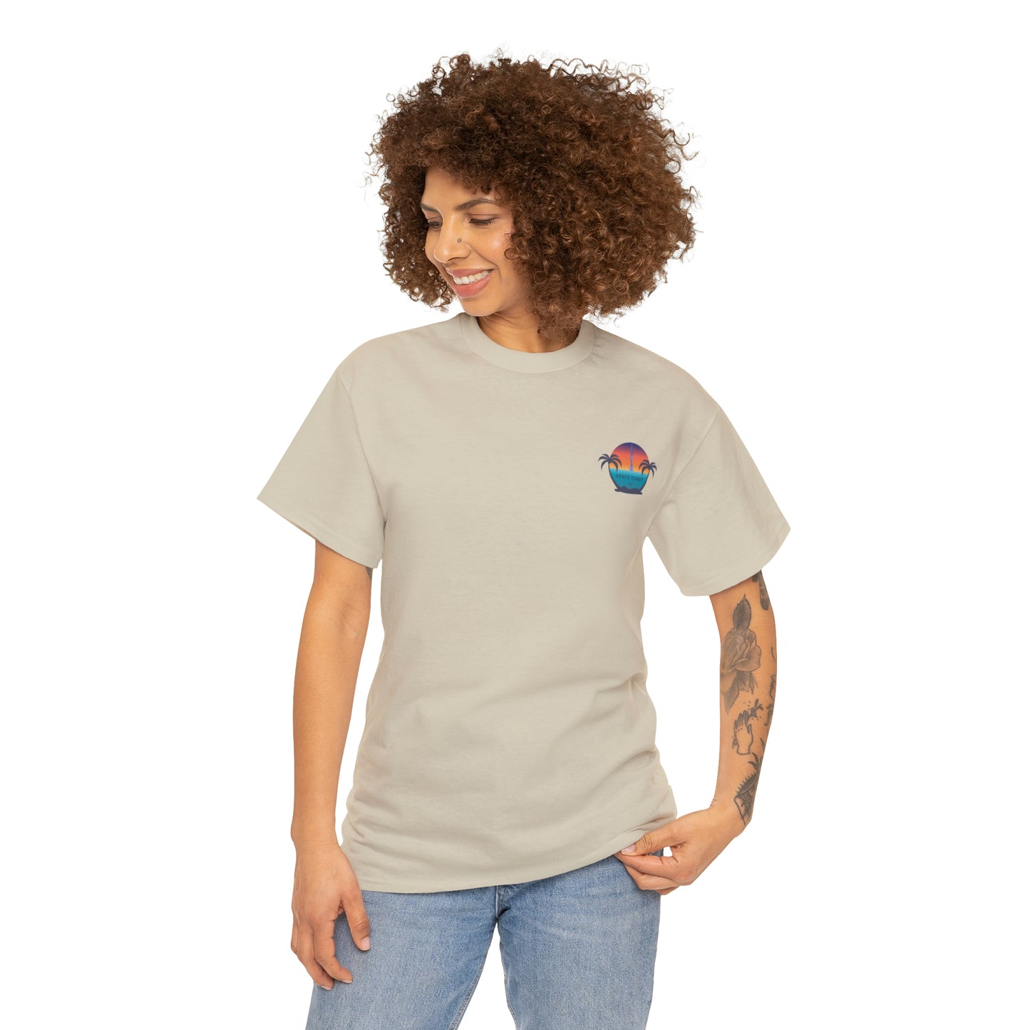 Space Coast Con Trail Unisex Heavy Cotton Tee