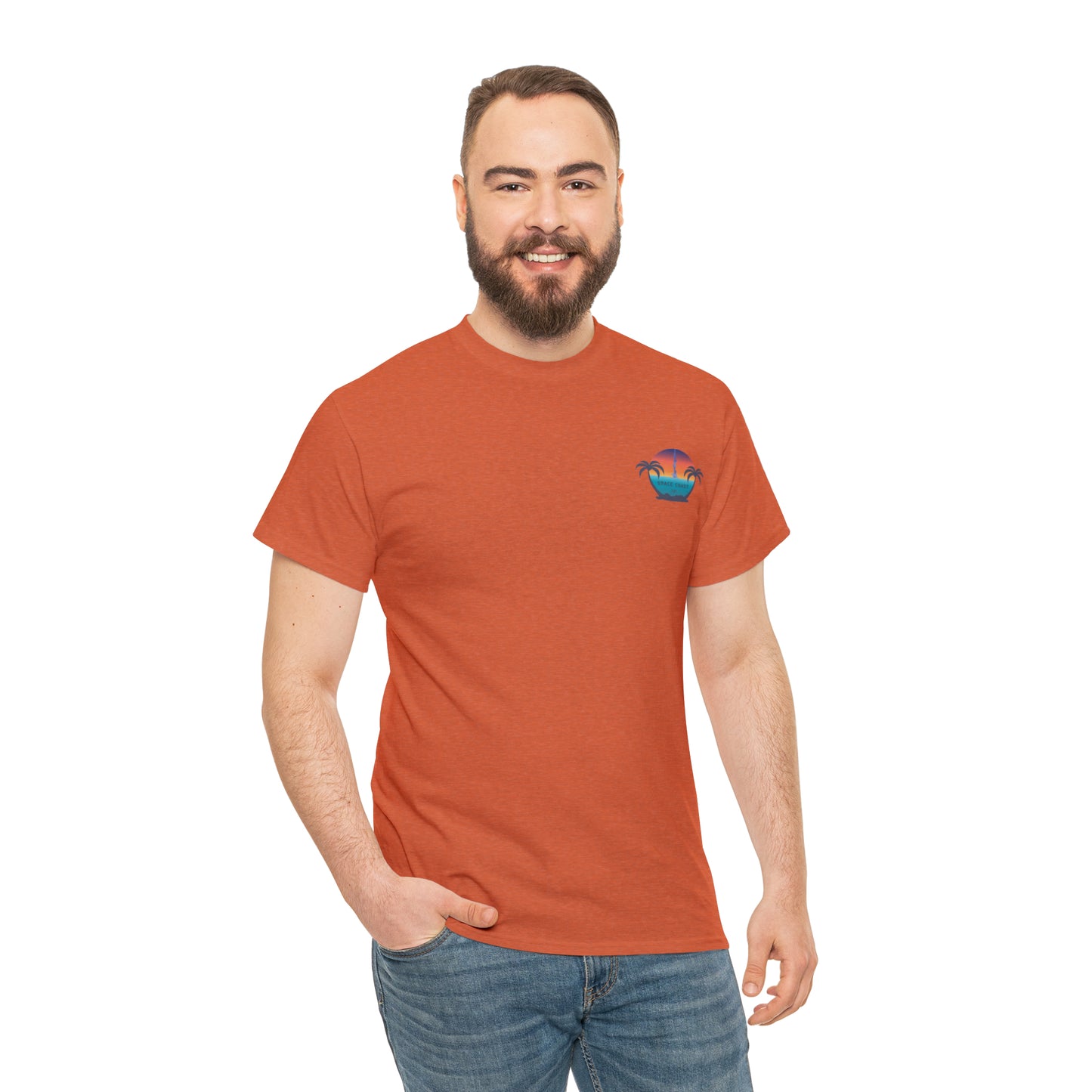 Space Coast Con Trail Unisex Heavy Cotton Tee