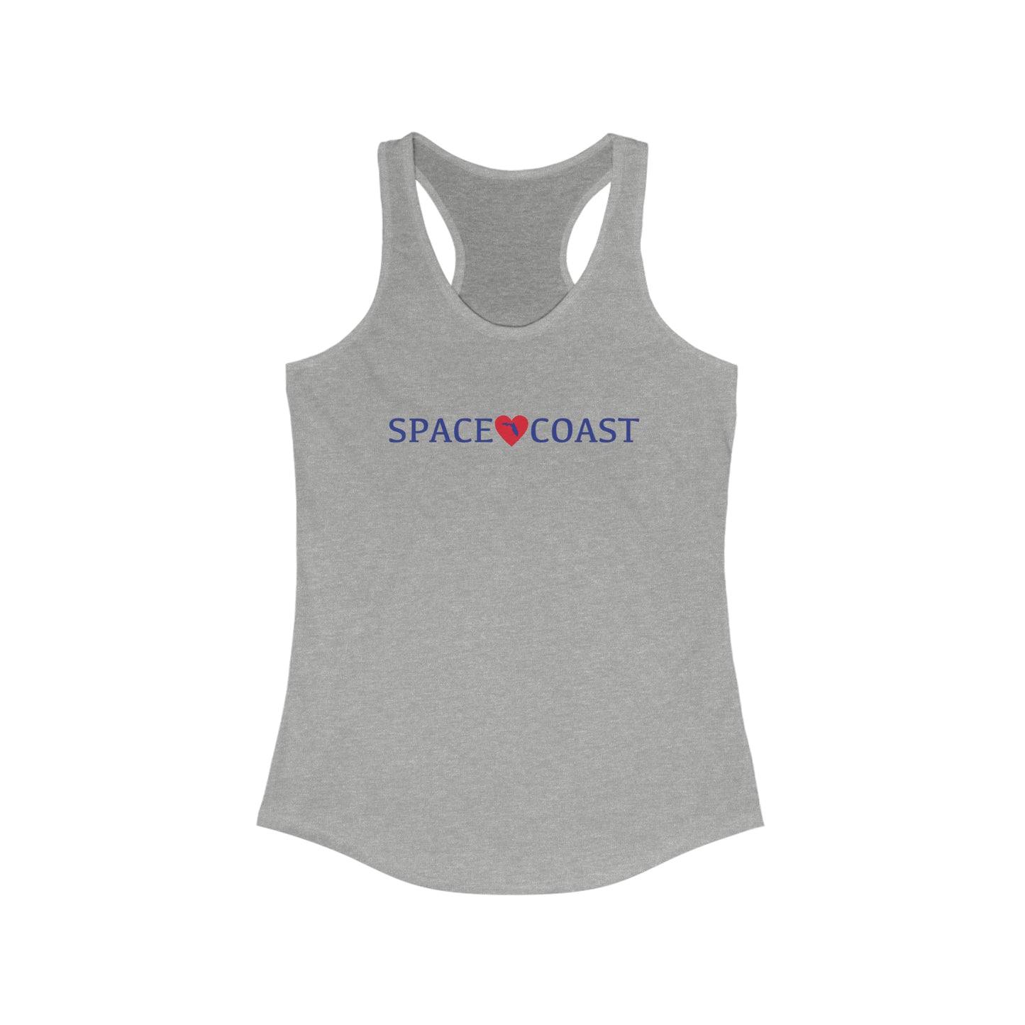 Space Coast Love Women's Ideal Racerback Tank