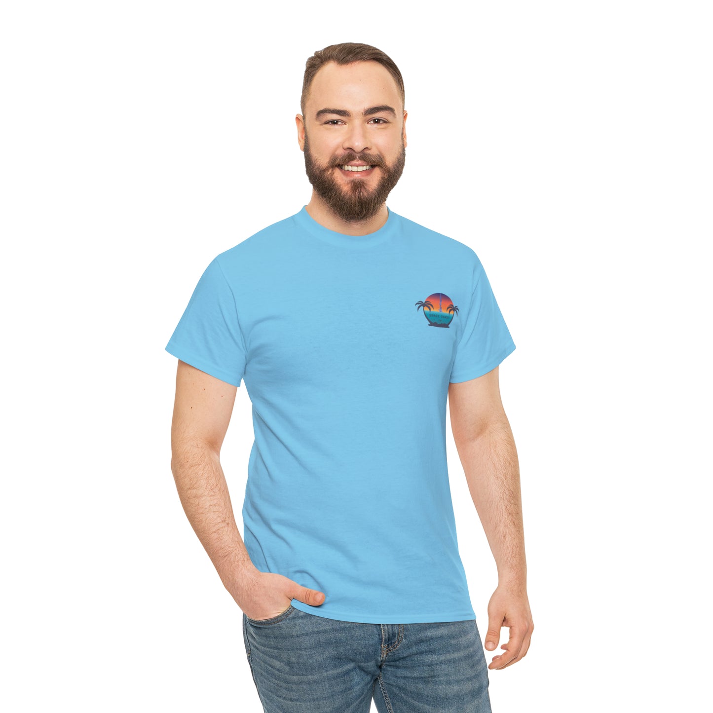 Space Coast Con Trail Unisex Heavy Cotton Tee