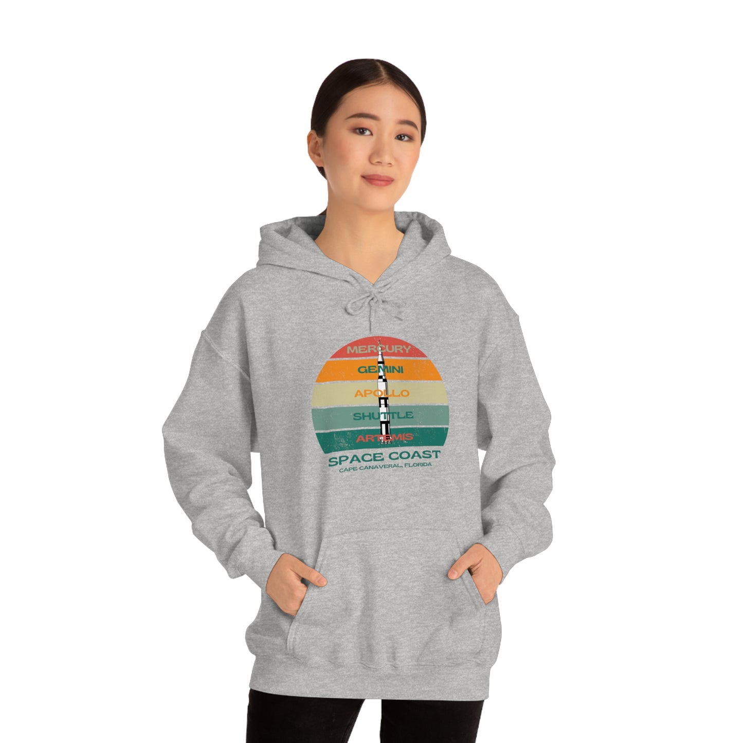 Space Coast NASA Programs Unisex Heavy Blend™ Hooded Sweatshirt