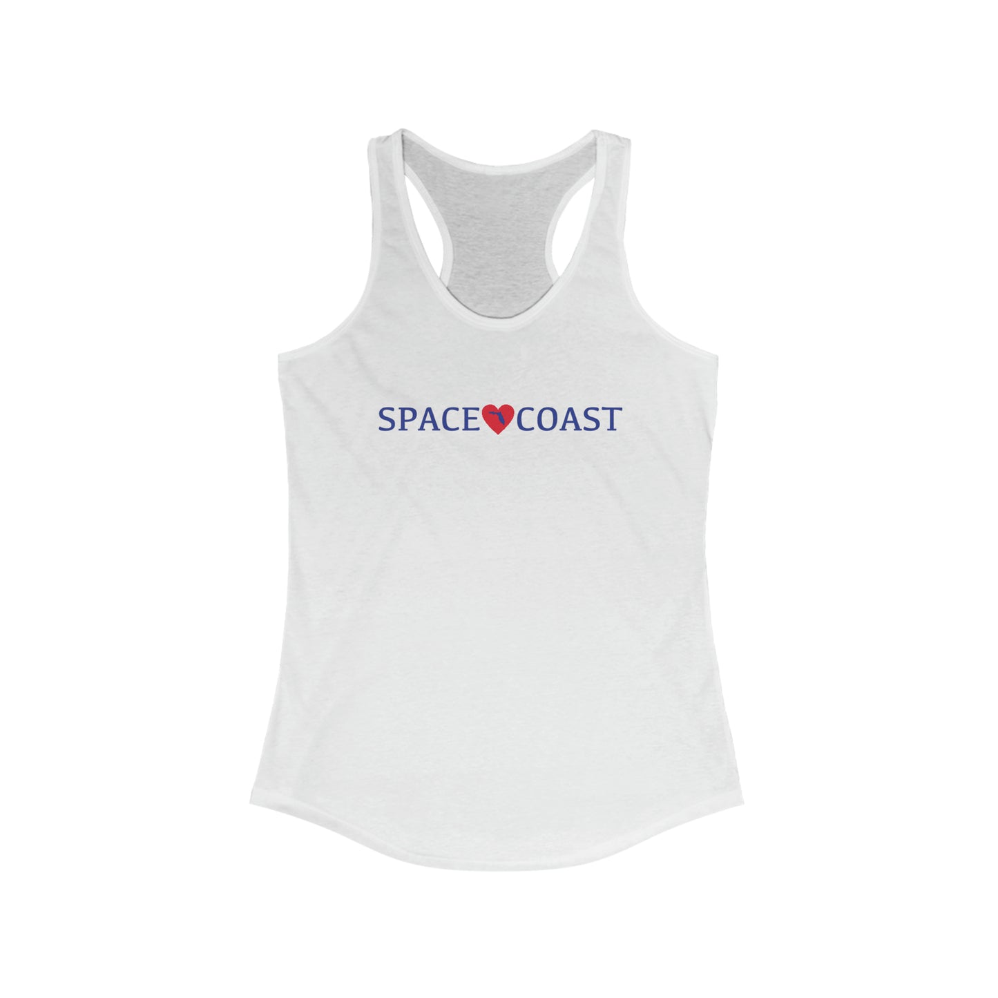 Space Coast Love Women's Ideal Racerback Tank