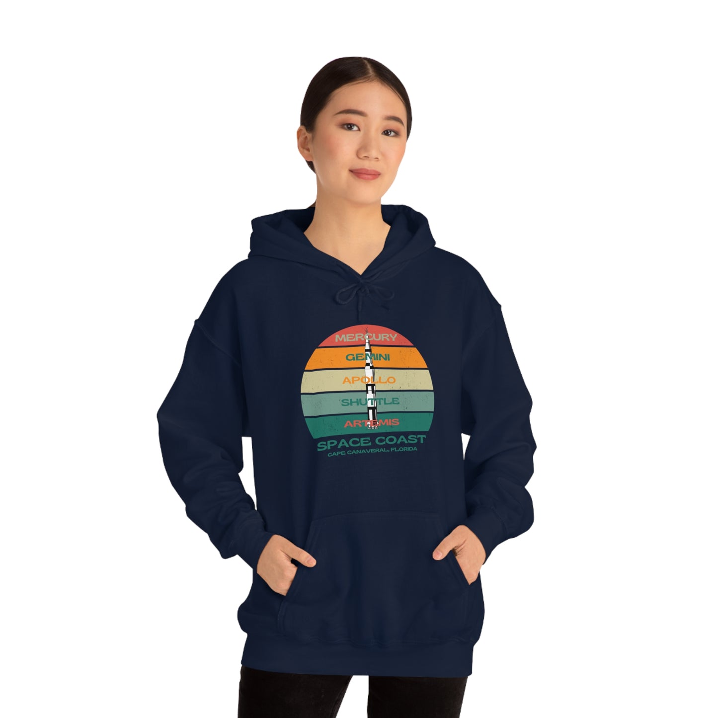 Space Coast NASA Programs Unisex Heavy Blend™ Hooded Sweatshirt