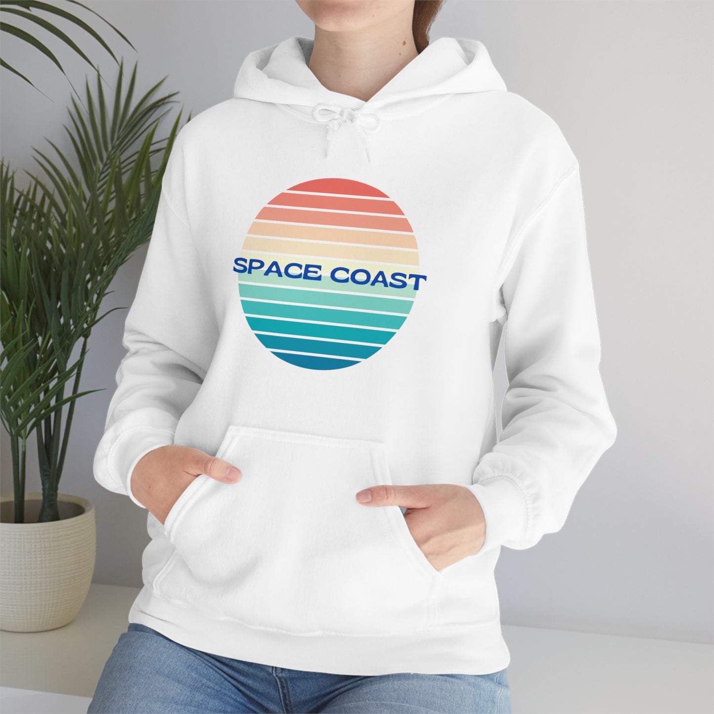 Space Coast Retro Unisex Heavy Blend™ Hooded Sweatshirt