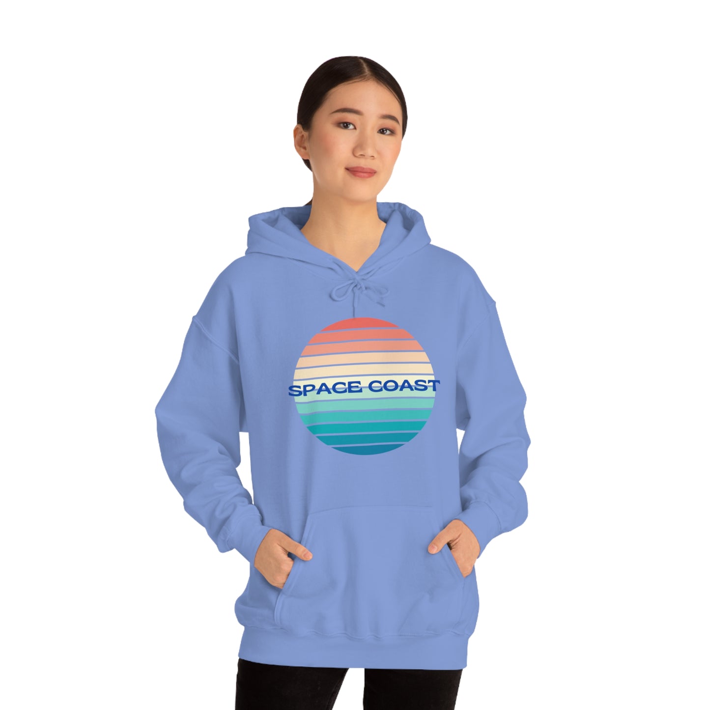 Space Coast Retro Unisex Heavy Blend™ Hooded Sweatshirt