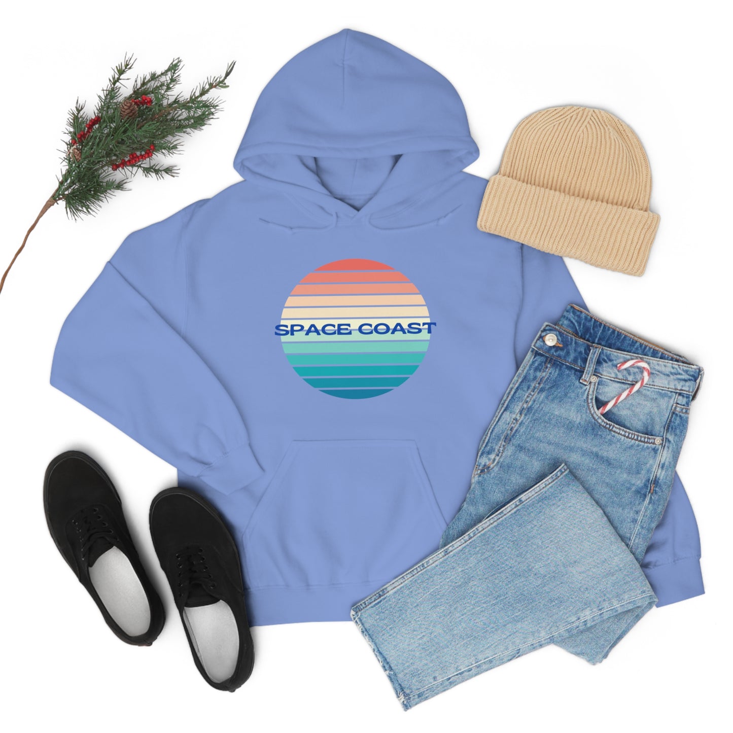 Space Coast Retro Unisex Heavy Blend™ Hooded Sweatshirt