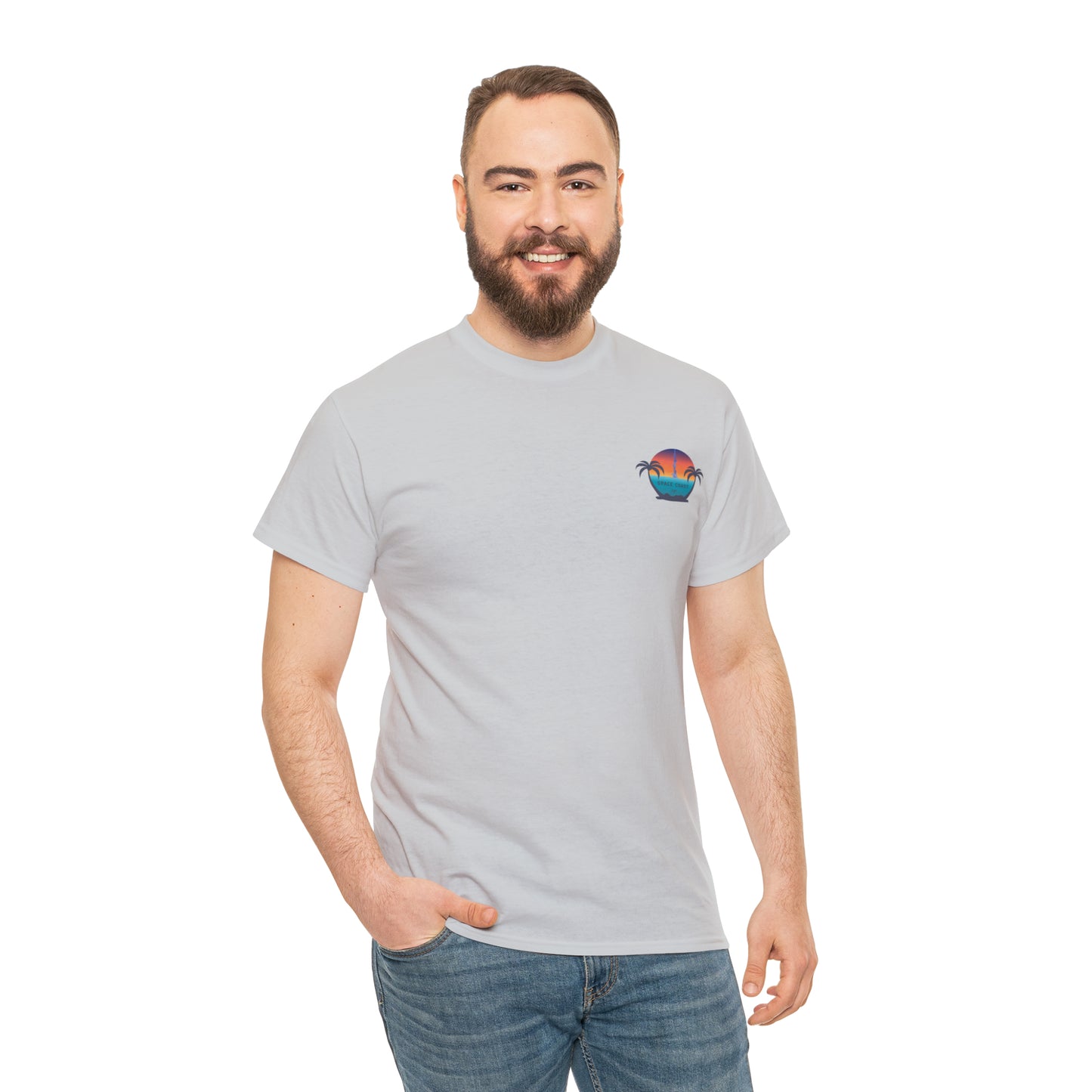 Space Coast Con Trail Unisex Heavy Cotton Tee