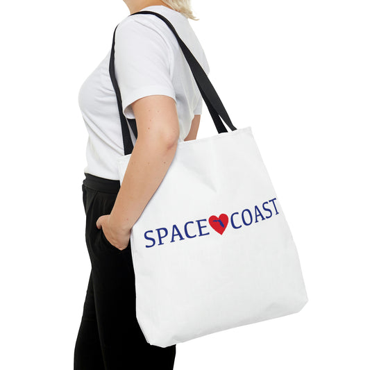 Space Coast AOP Tote Bag