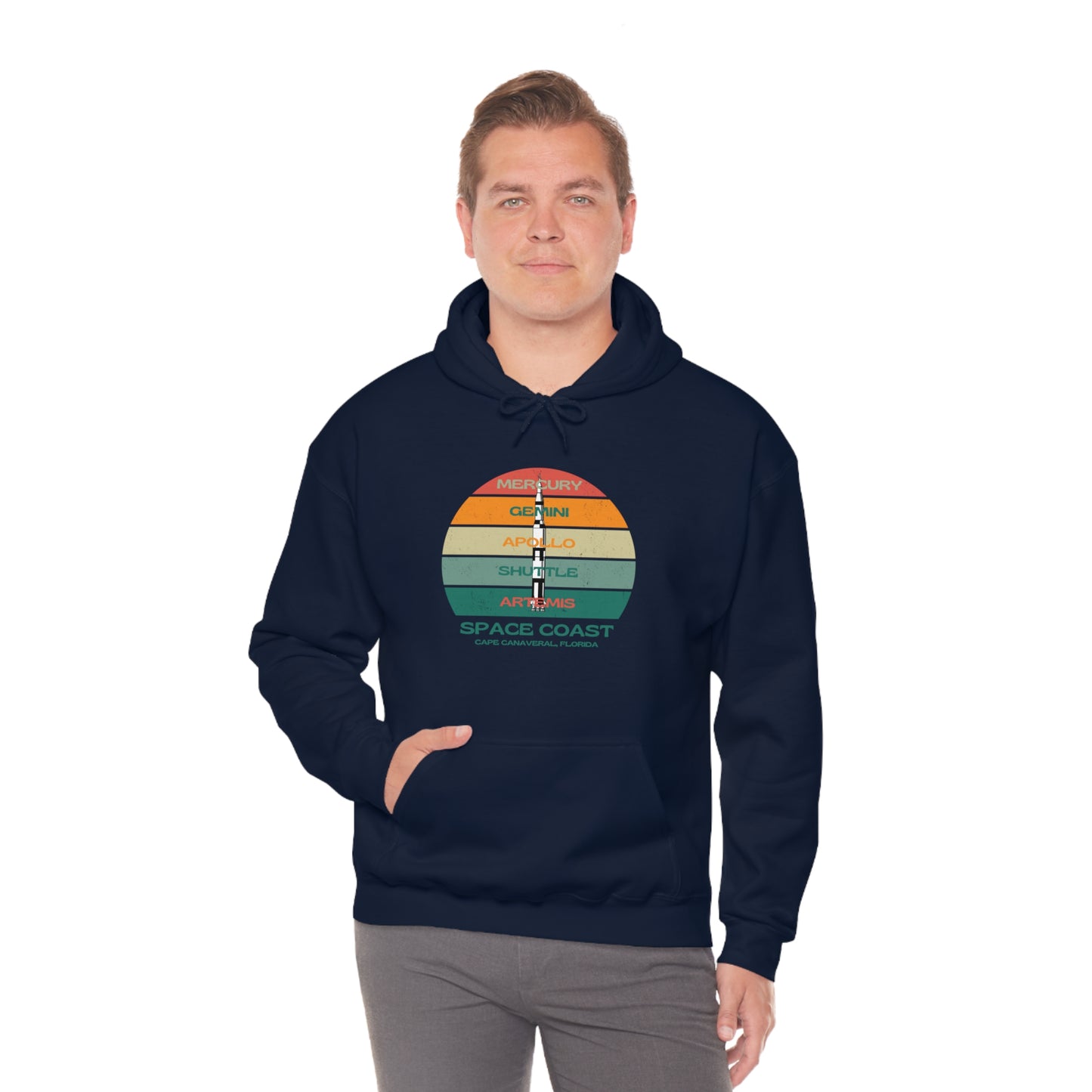 Space Coast NASA Programs Unisex Heavy Blend™ Hooded Sweatshirt