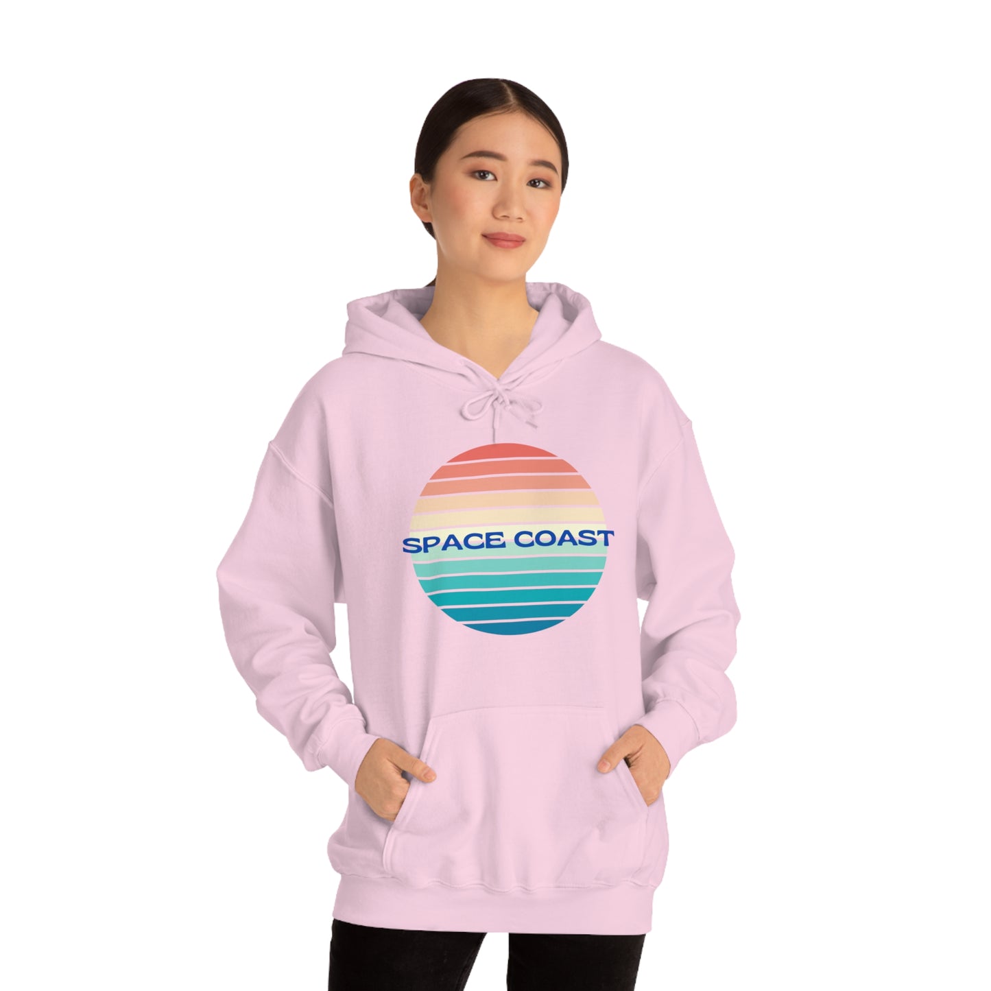 Space Coast Retro Unisex Heavy Blend™ Hooded Sweatshirt