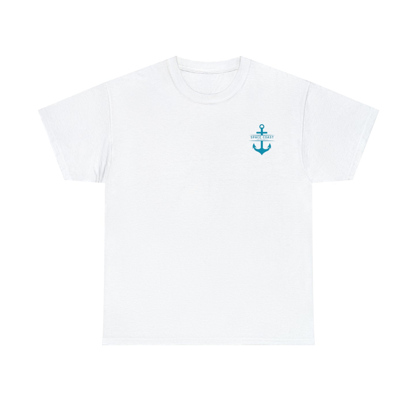 Space Coast Cape Canaveral Anchor Unisex Heavy Cotton Tee