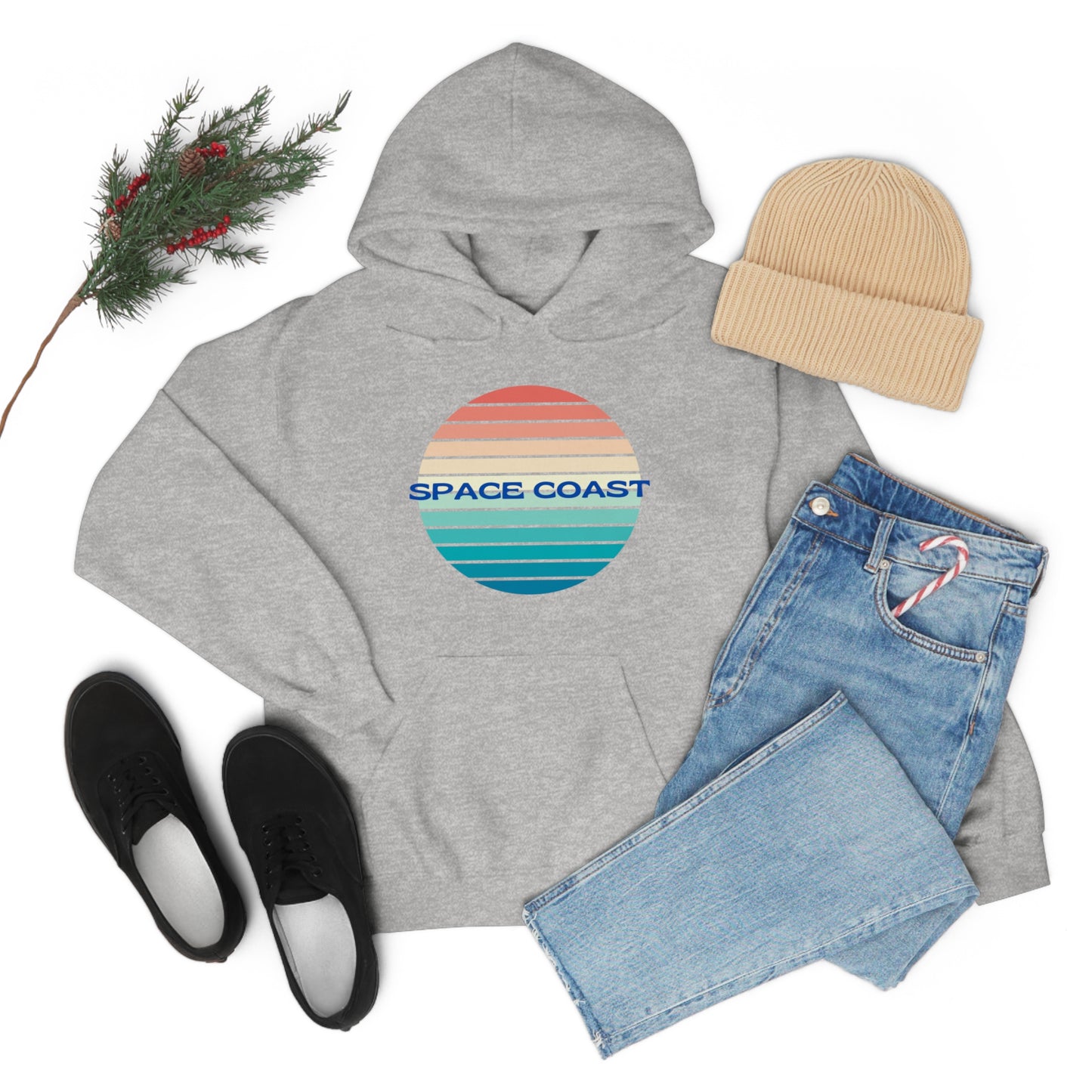 Space Coast Retro Unisex Heavy Blend™ Hooded Sweatshirt