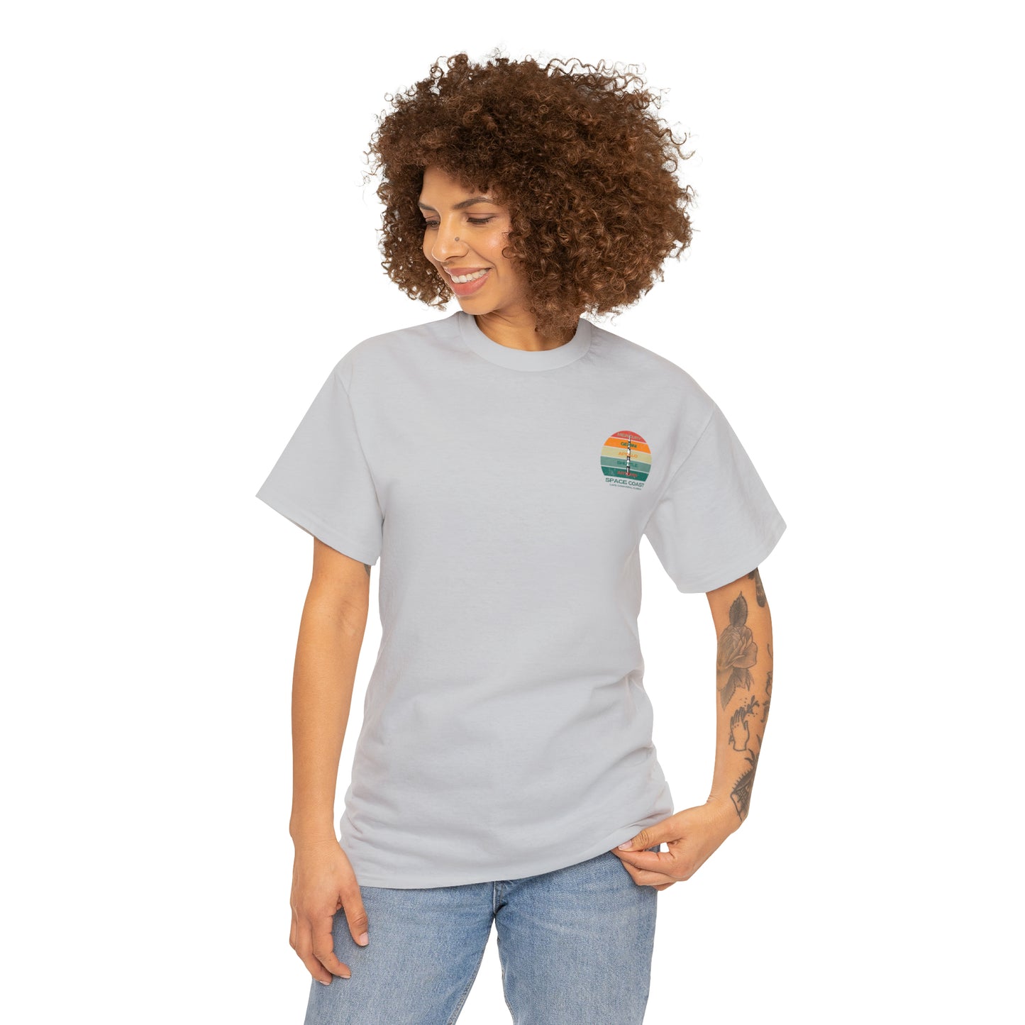 Cape Canaveral Nasa Program's Shirt Unisex Heavy Cotton Tee