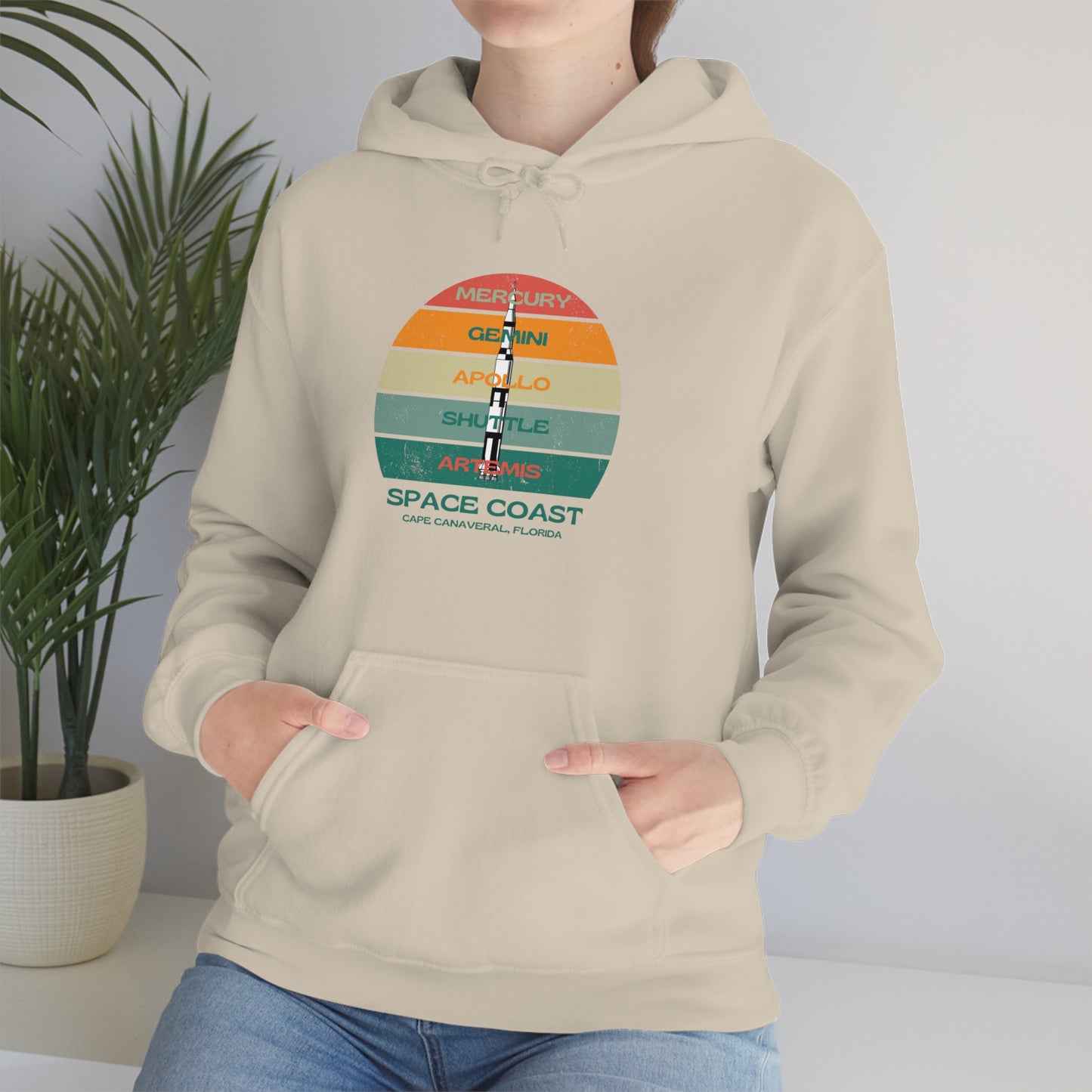 Space Coast NASA Programs Unisex Heavy Blend™ Hooded Sweatshirt