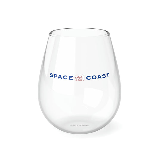 Space Coast 321 Stemless Wine Glass, 11.75oz