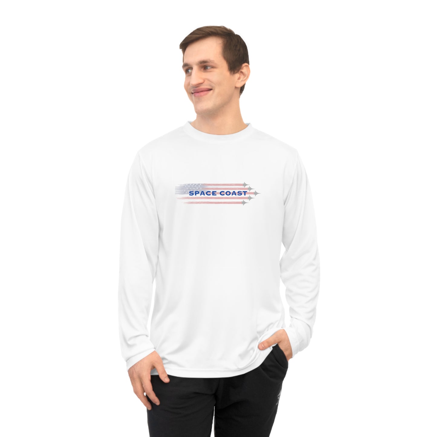 Space Force Unisex Performance Long Sleeve Shirt