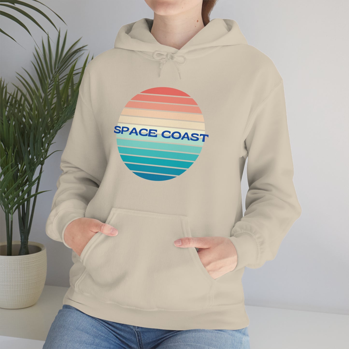 Space Coast Retro Unisex Heavy Blend™ Hooded Sweatshirt