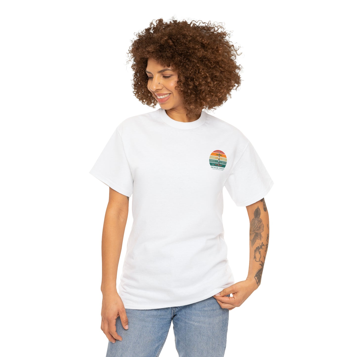 Cape Canaveral Nasa Program's Shirt Unisex Heavy Cotton Tee