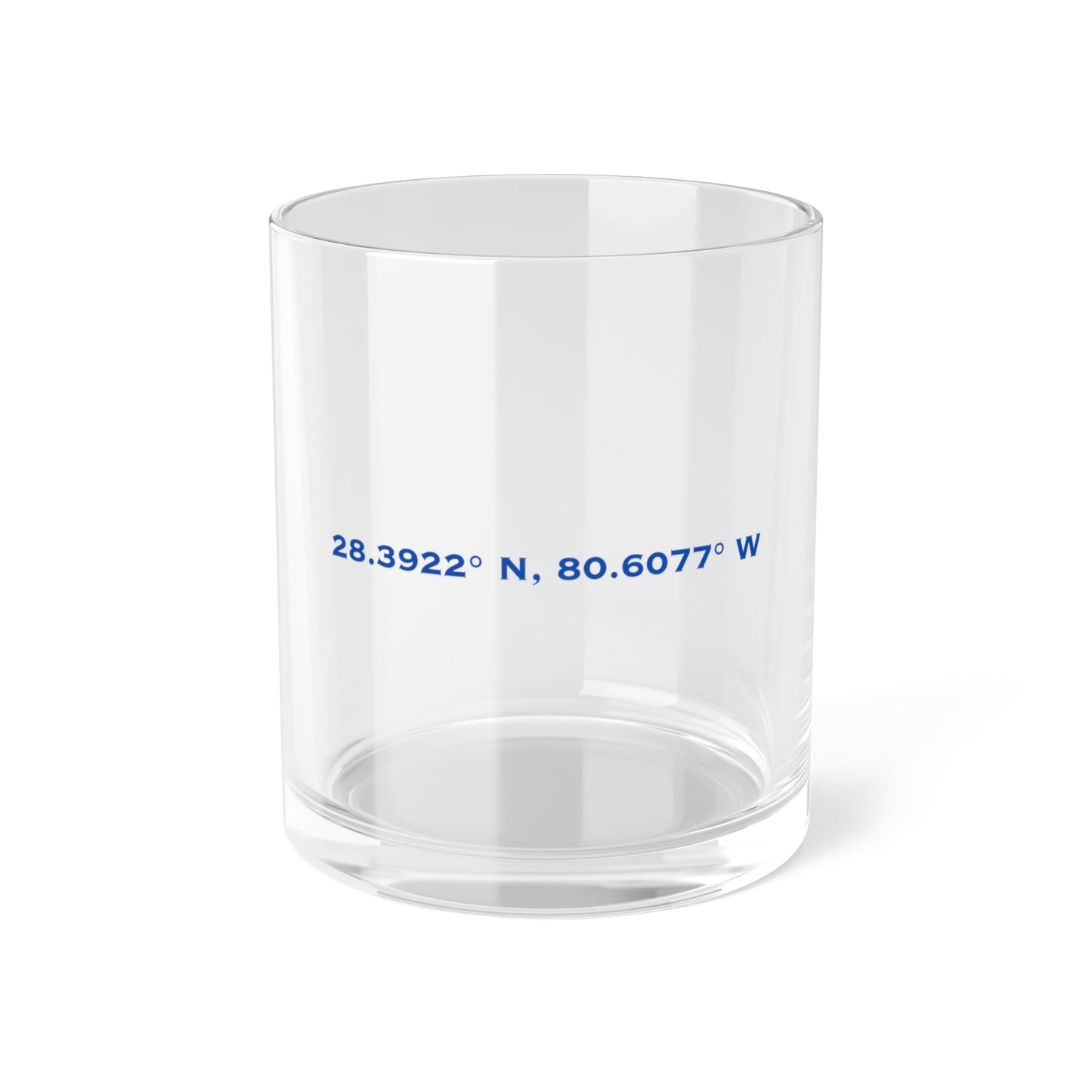 Space Coast Coordinates Bar Glass