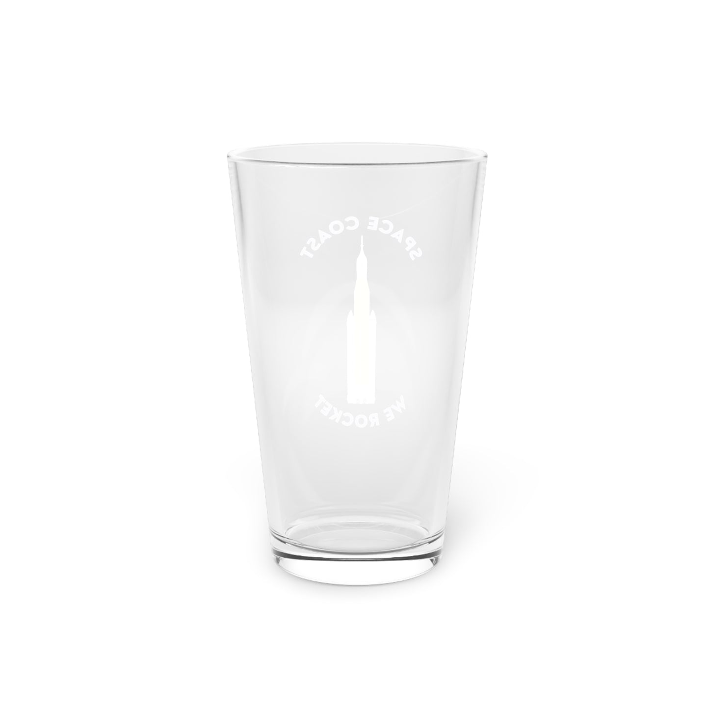 We Rocket Pint Glass, 16oz