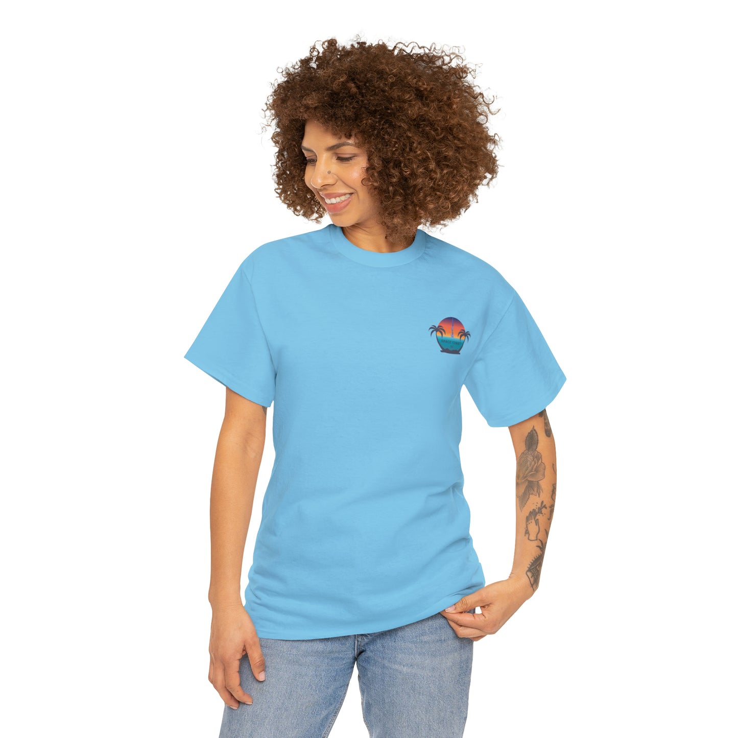 Space Coast Con Trail Unisex Heavy Cotton Tee