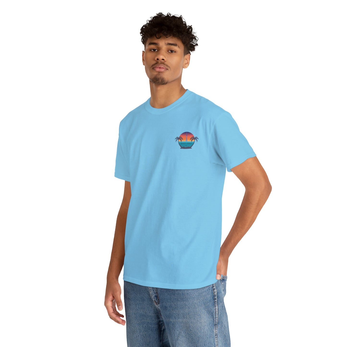 Space Coast Con Trail Unisex Heavy Cotton Tee