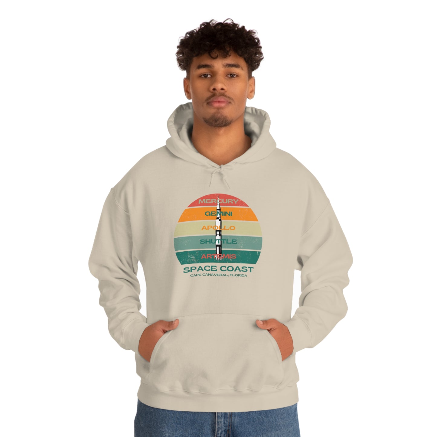 Space Coast NASA Programs Unisex Heavy Blend™ Hooded Sweatshirt