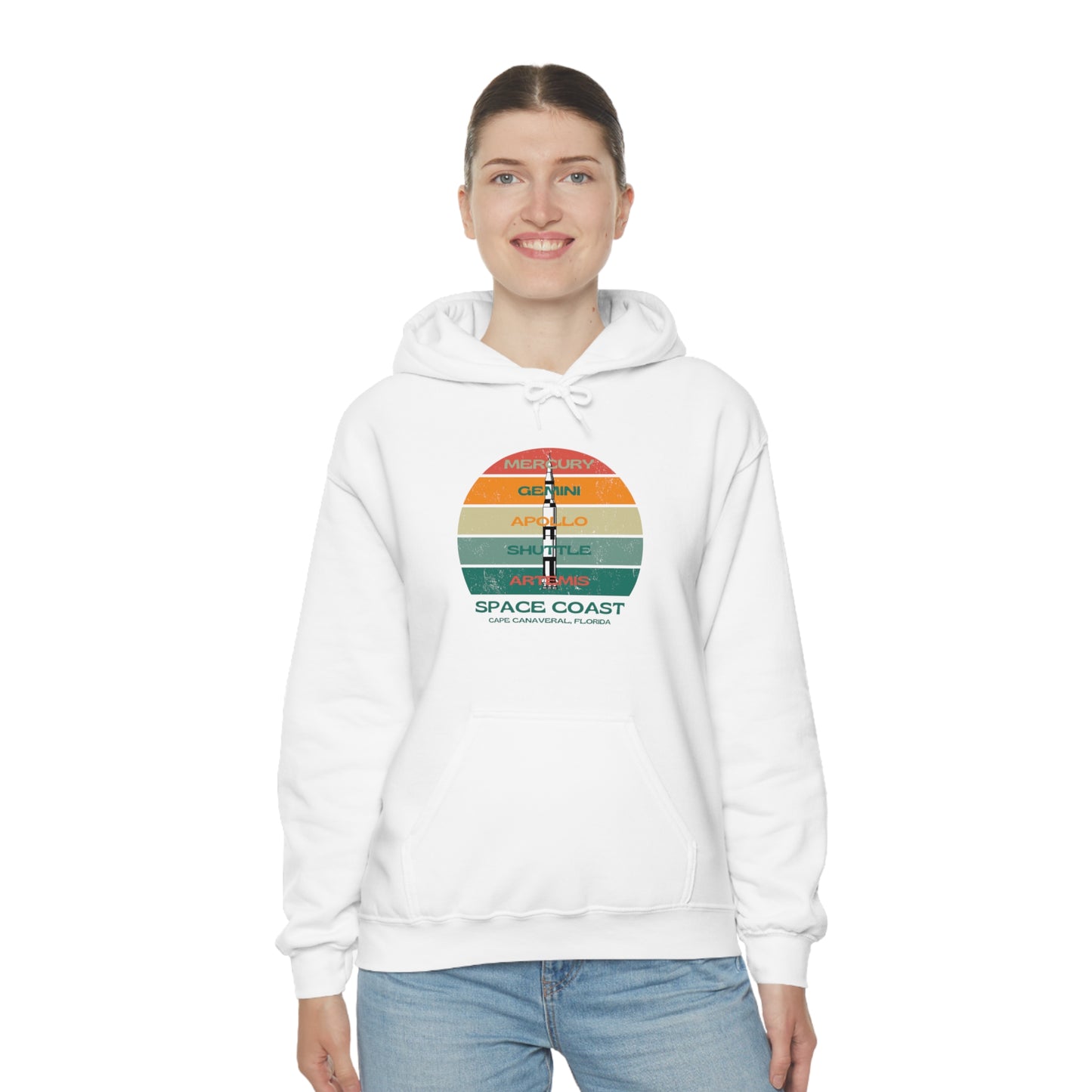 Space Coast NASA Programs Unisex Heavy Blend™ Hooded Sweatshirt