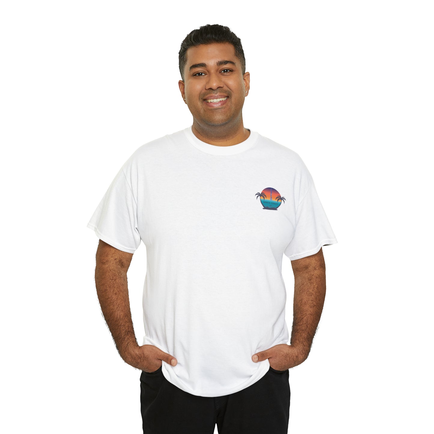 Space Coast Con Trail Unisex Heavy Cotton Tee