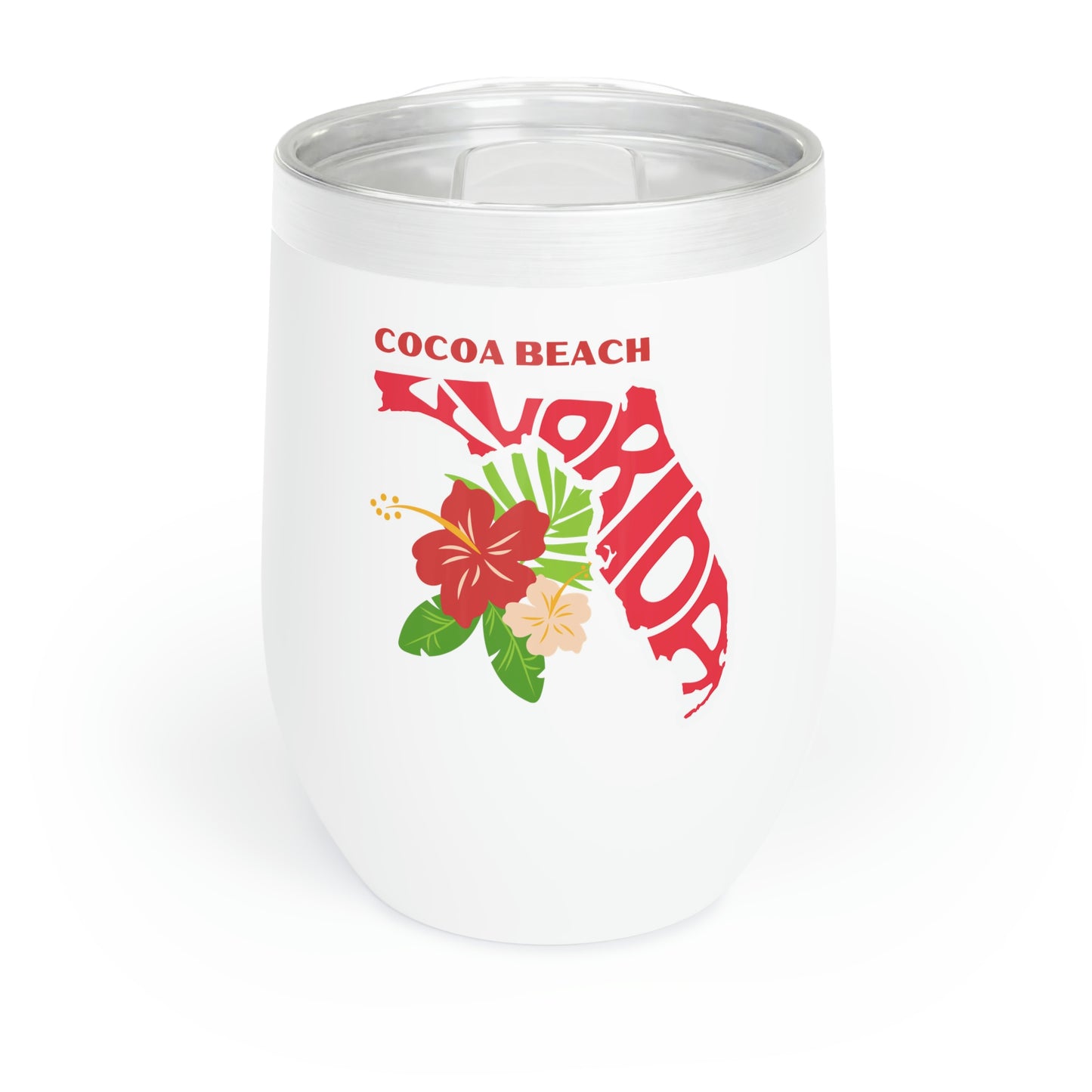 Cocoa Beach Chill Wine Tumbler