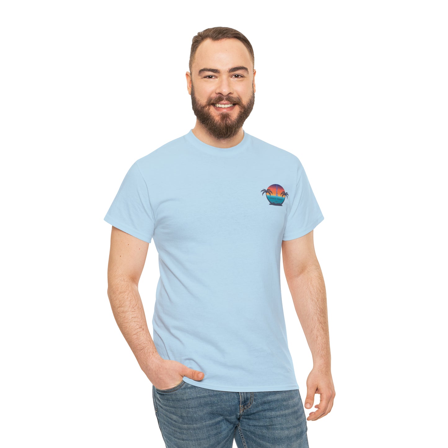 Space Coast Con Trail Unisex Heavy Cotton Tee