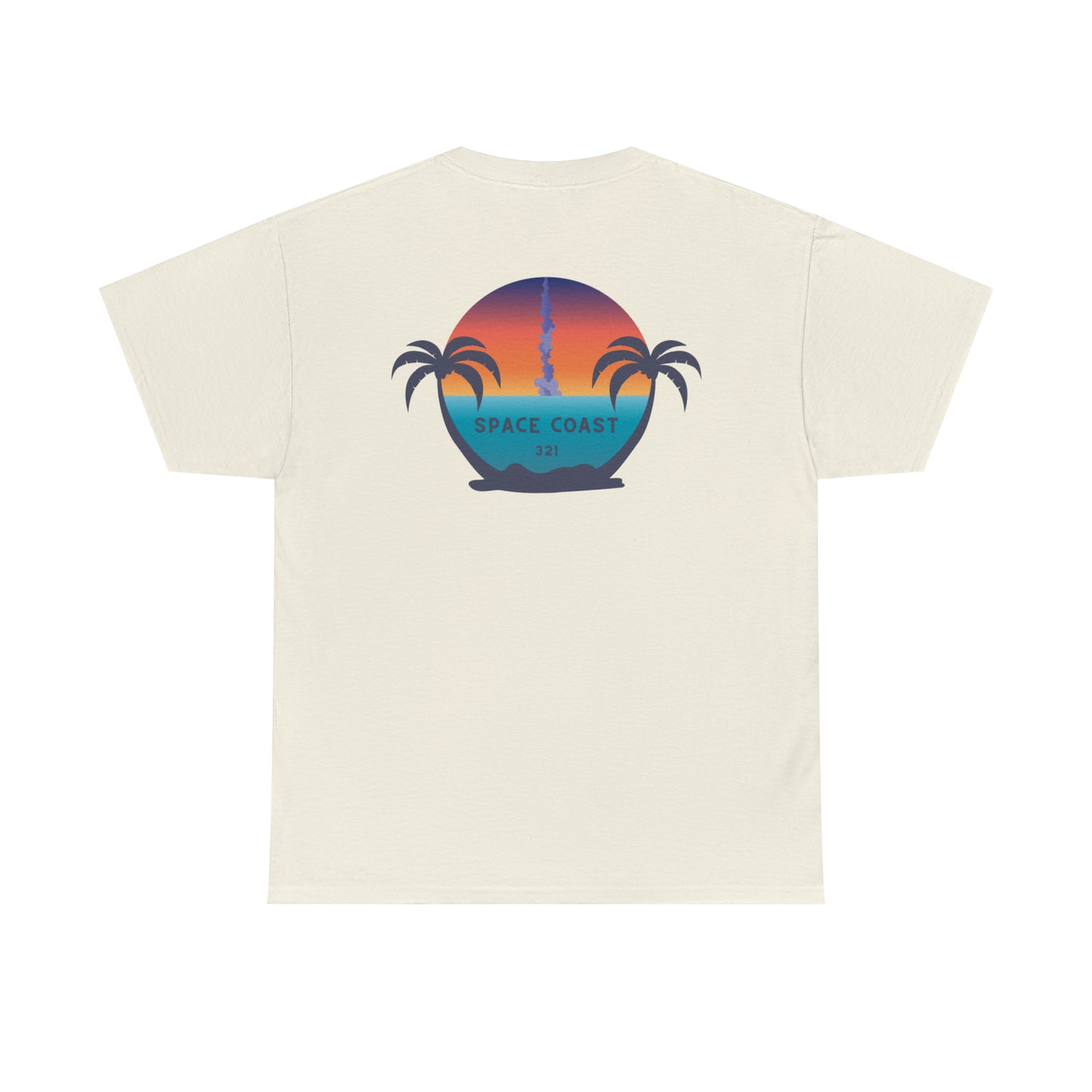 Space Coast Con Trail Unisex Heavy Cotton Tee