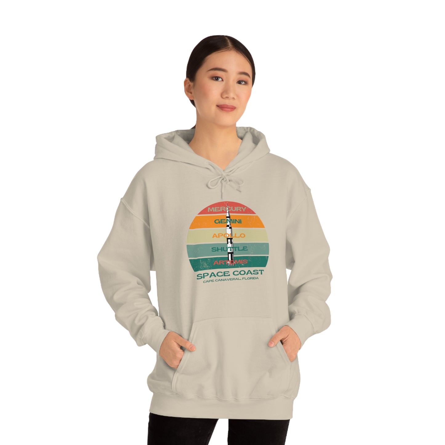 Space Coast NASA Programs Unisex Heavy Blend™ Hooded Sweatshirt