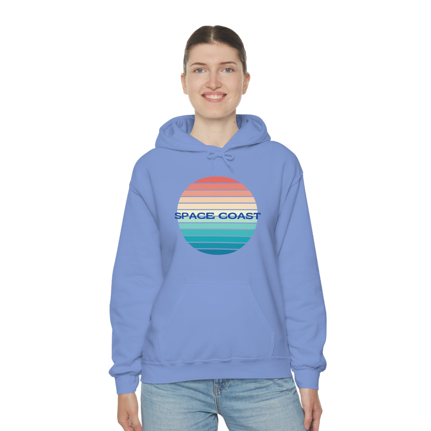 Space Coast Retro Unisex Heavy Blend™ Hooded Sweatshirt