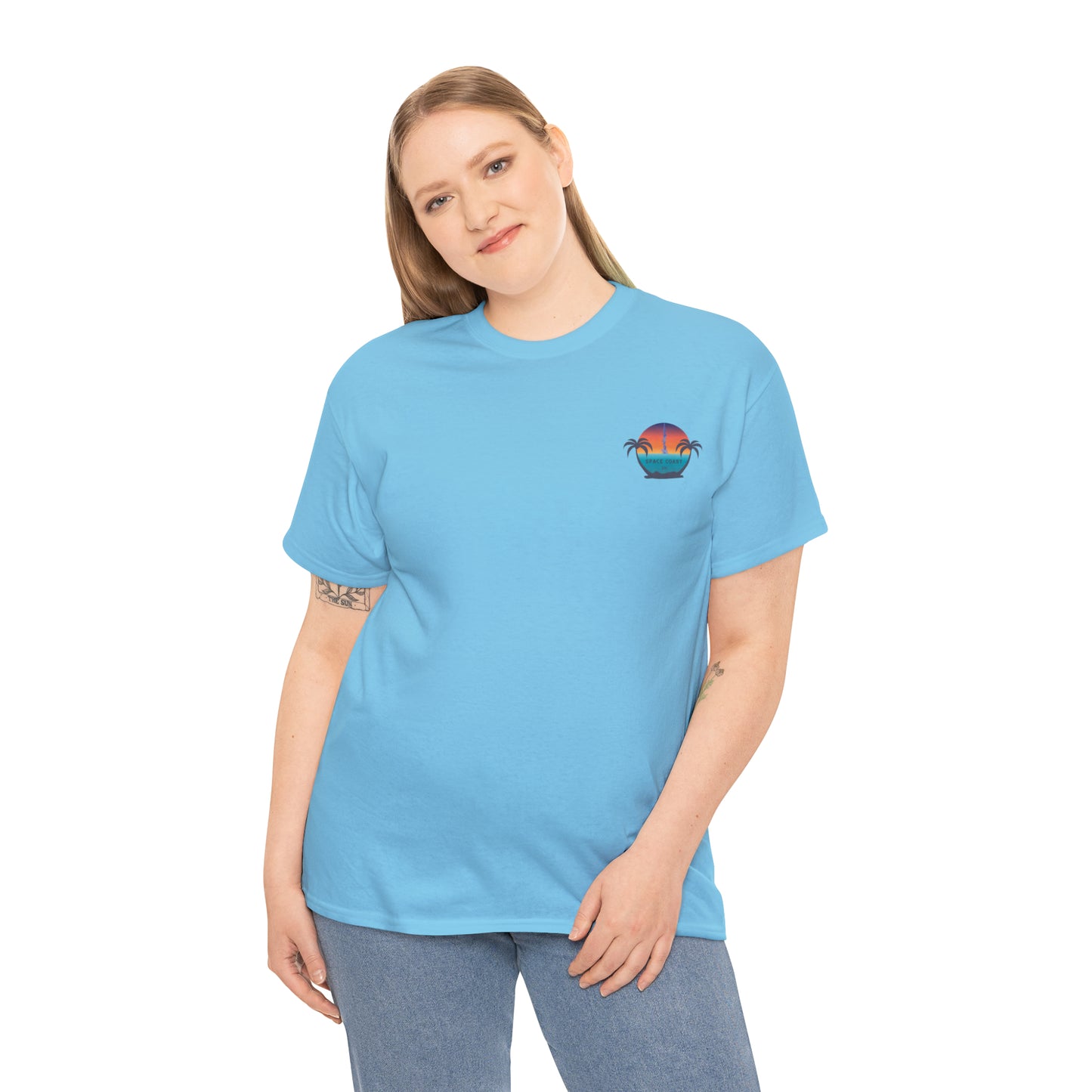 Space Coast Con Trail Unisex Heavy Cotton Tee