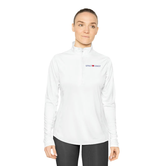 Space Coast Ladies Quarter-Zip Pullover