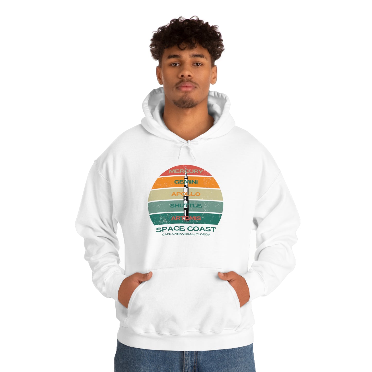 Space Coast NASA Programs Unisex Heavy Blend™ Hooded Sweatshirt