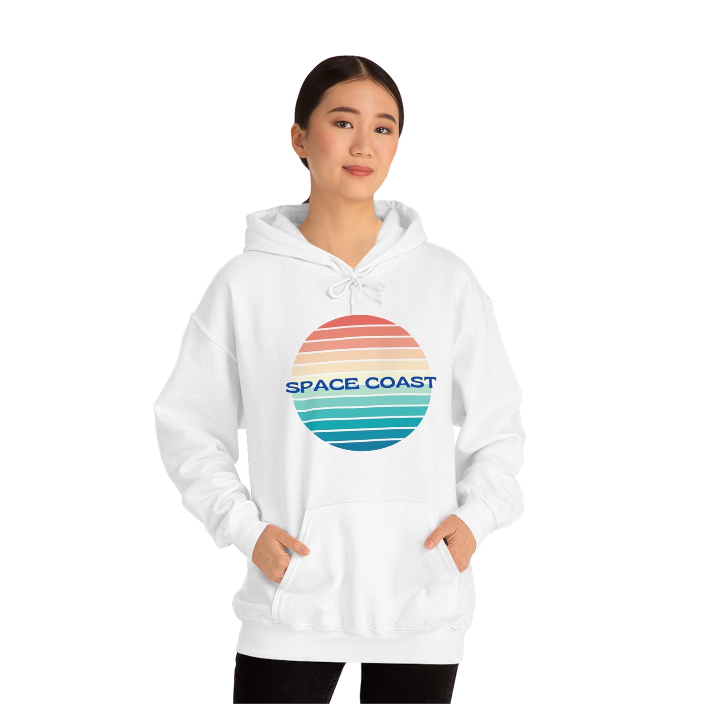 Space Coast Retro Unisex Heavy Blend™ Hooded Sweatshirt