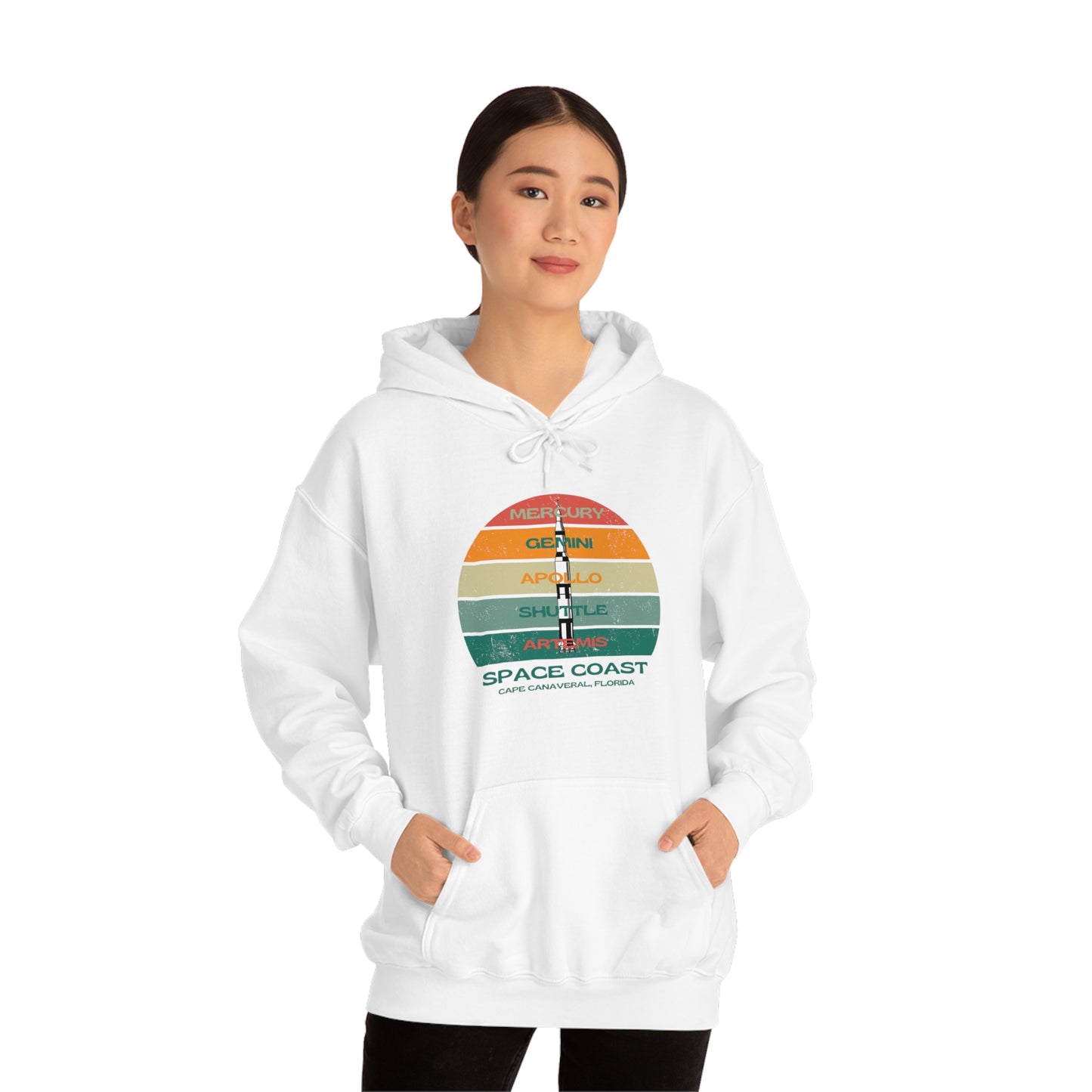 Space Coast NASA Programs Unisex Heavy Blend™ Hooded Sweatshirt