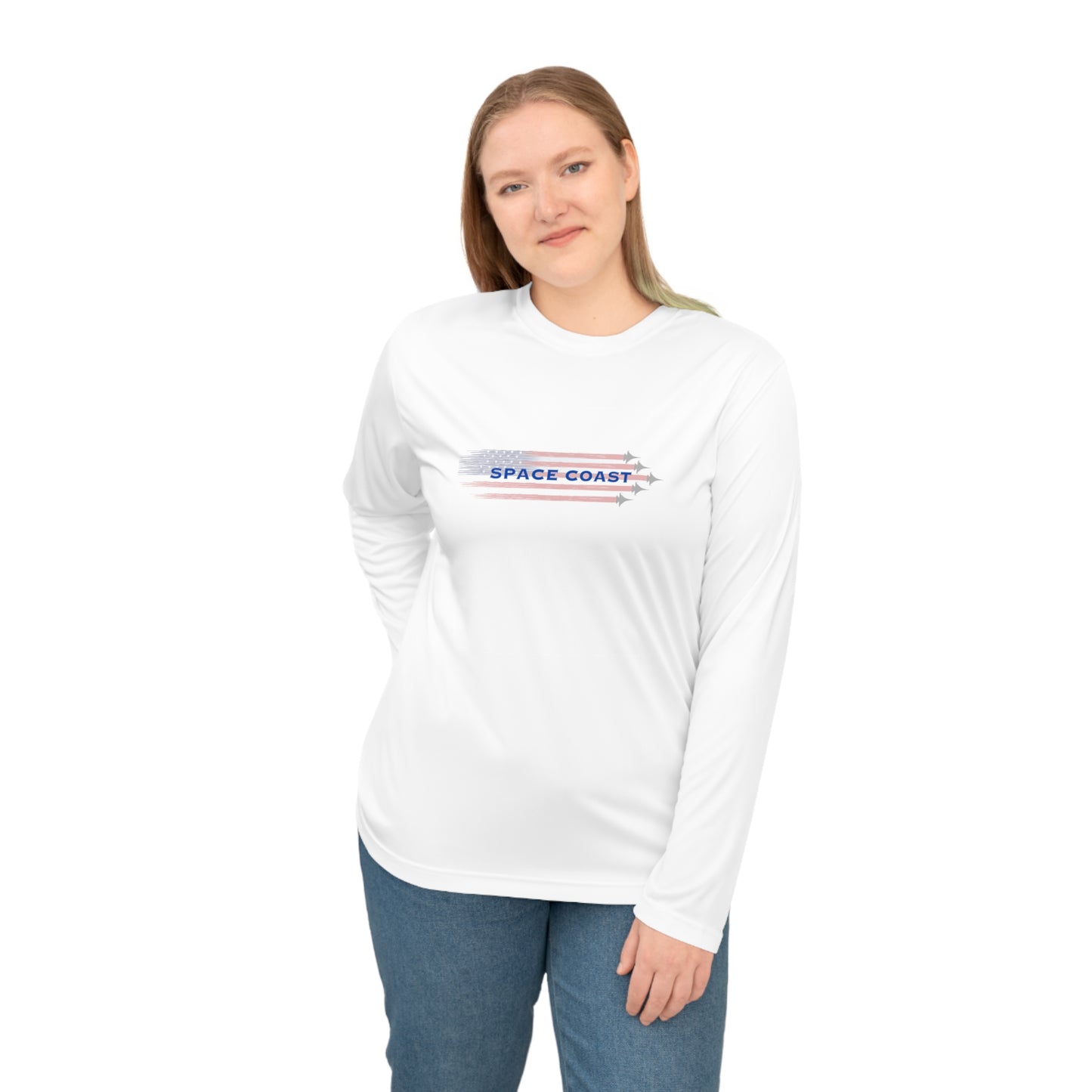 Space Force Unisex Performance Long Sleeve Shirt