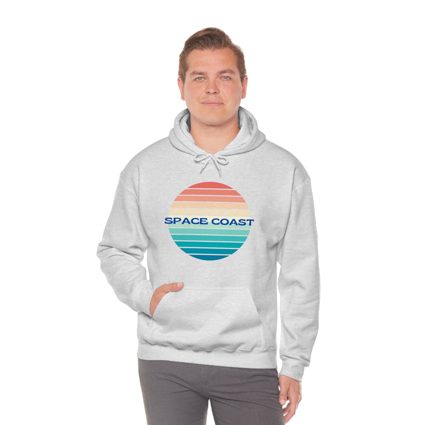 Space Coast Retro Unisex Heavy Blend™ Hooded Sweatshirt